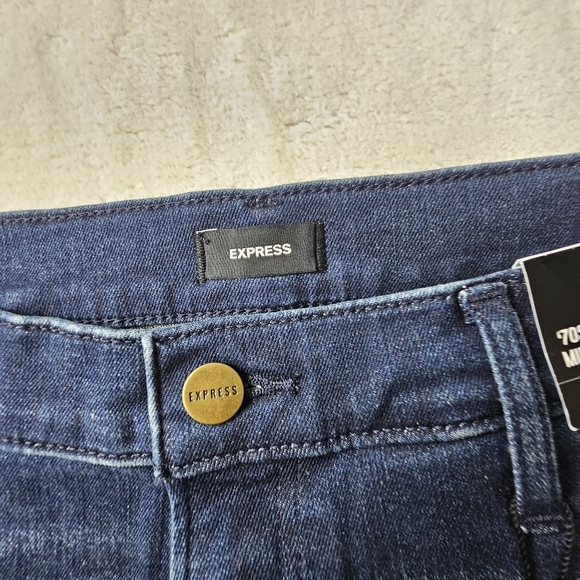 Express Jeans 70s Mid Rise Flare Denim 4R Women’s NEW with Tags NWT - Picture 9 of 12